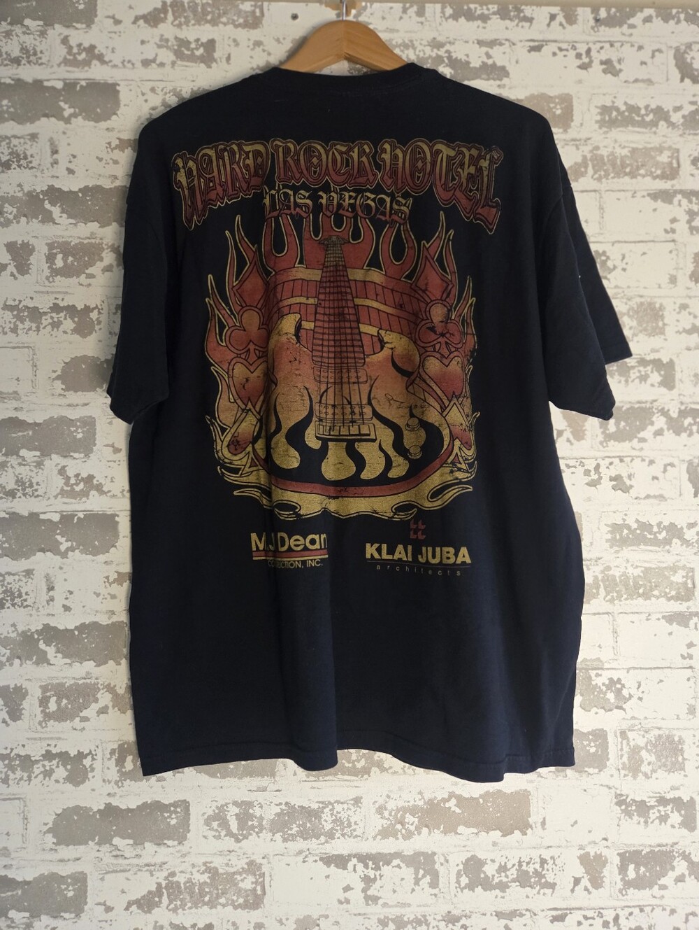 Vintage 2008 Hard Rock Hotel Las Vegas Shirt XL Black